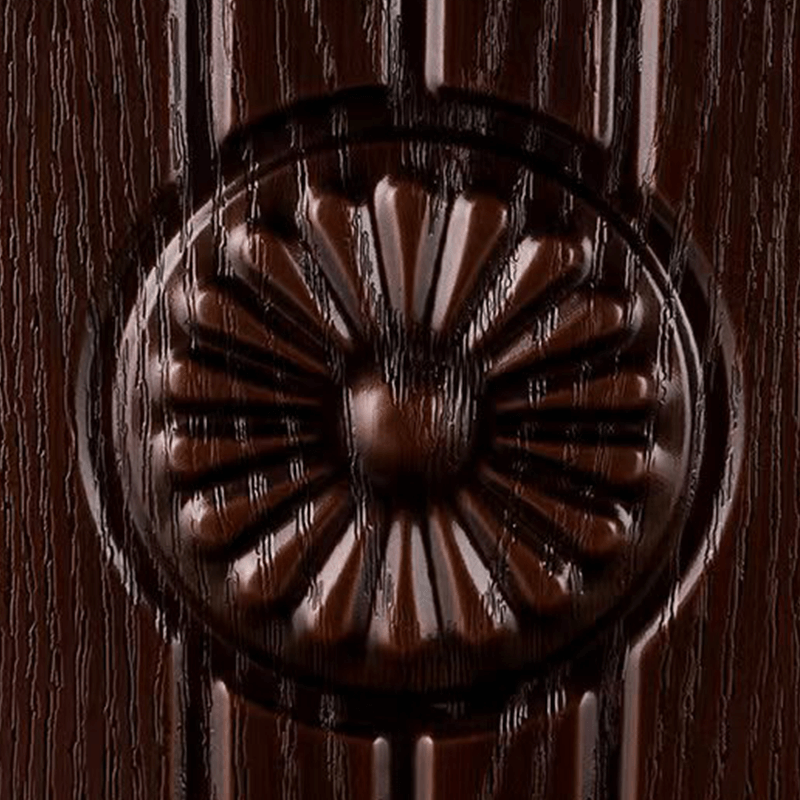90 triangular flower frame 140 fengming chaoyang 16 imitation copper non-standard four-panel door