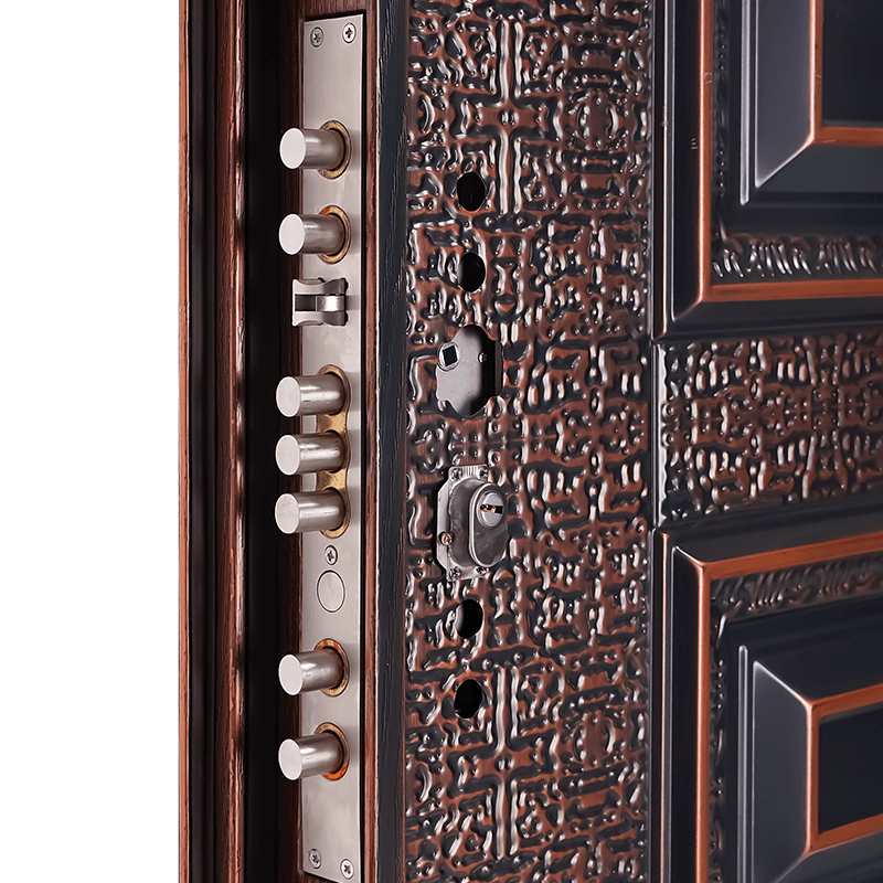 90 three-dimensional frame 220 steel set door 27 wall-pro jkt-03+auspicious three treasures 14 imitation copper non-standard premium card-activated door