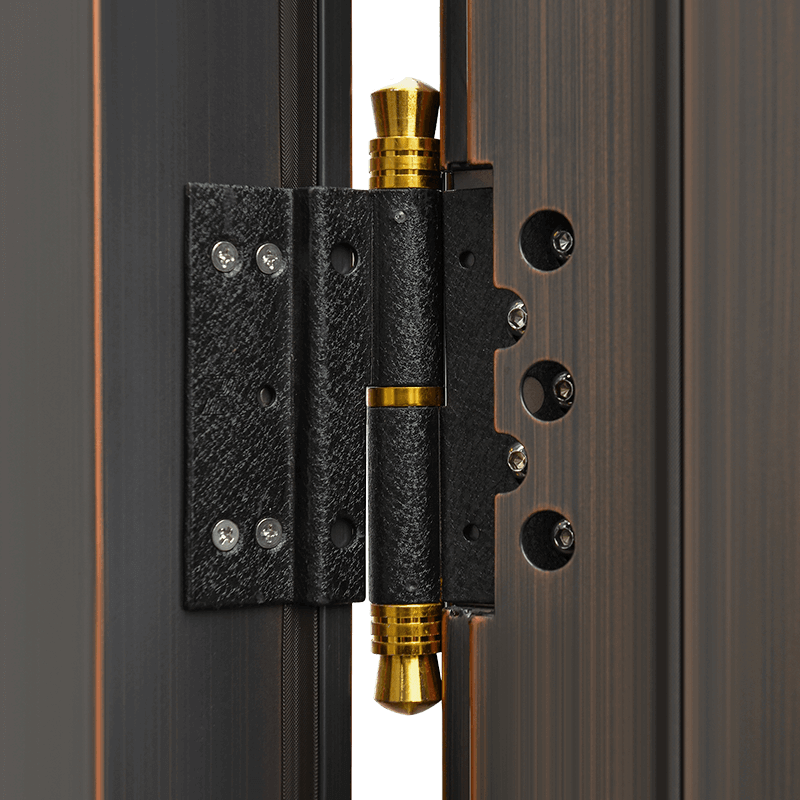 90 three-side frame 170 steel door 27 walls-pro lucky and treasure (diagonally spliced) + tianci 10 pure copper non-standard spliced door