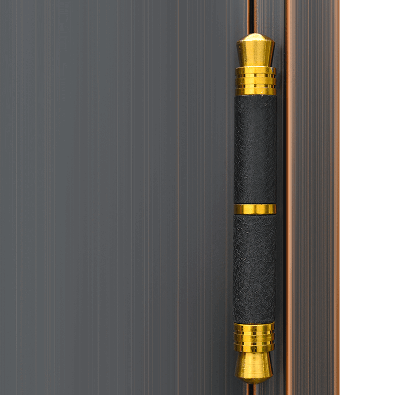 90 three-side frame 170 steel door 27 walls-pro lucky and treasure (diagonally spliced) + tianci 10 pure copper non-standard spliced door