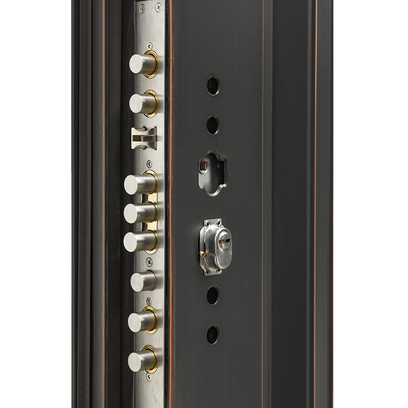 90 three-dimensional frame 170 steel set door 27 walls-pro shengshi fanghua (oblique splicing) + tianci 10 pure copper non-standard spliced door
