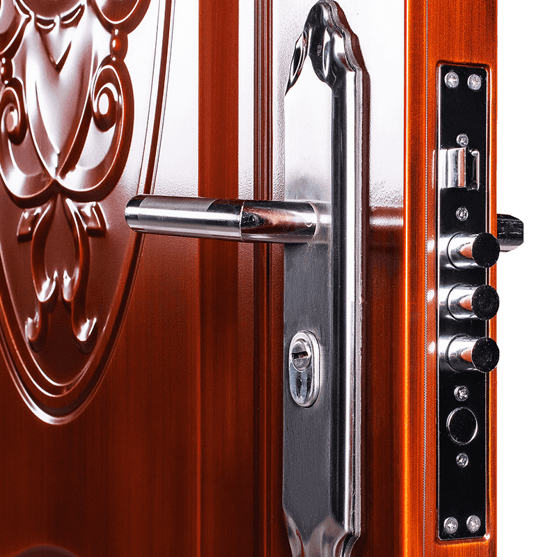 70 triangle frame 120 steel set door 27 wall jinyang 08 imitation copper classic steel door