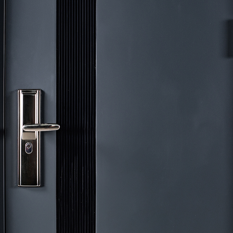 90 three-dimensional frame 100 modern style-jinlai+flat panel spray-molded contemporary style steel door