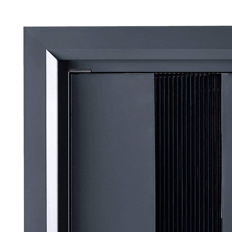 90 three-dimensional frame 100 modern style-jinlai+flat panel spray-molded contemporary style steel door