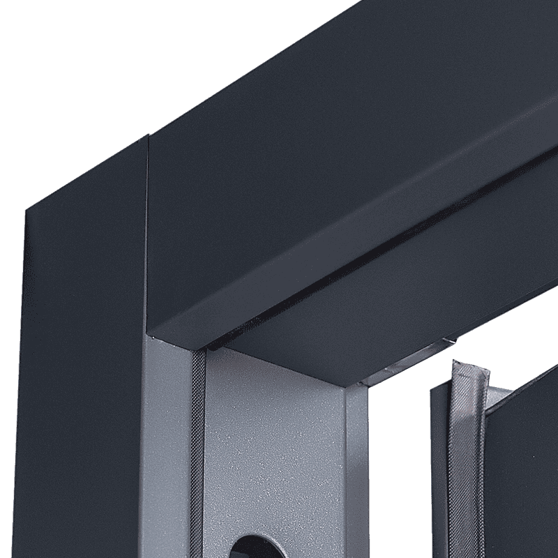90 three-dimensional frame 100 modern style-jinlai+flat panel spray-molded contemporary style steel door