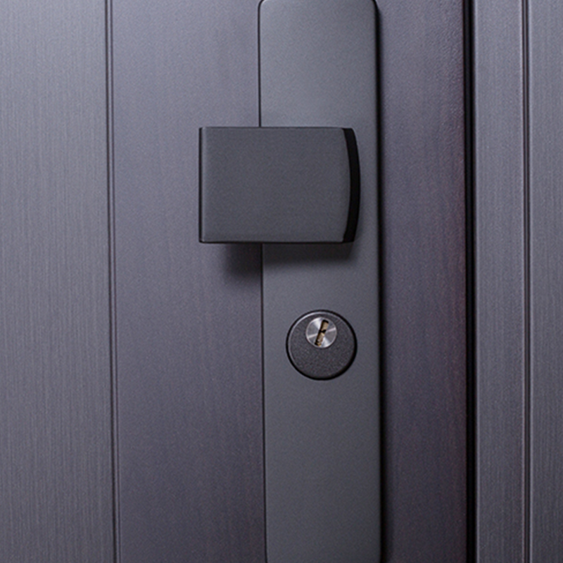90 flat edge door frame 100 modern style - single rib transfer contemporary style steel door