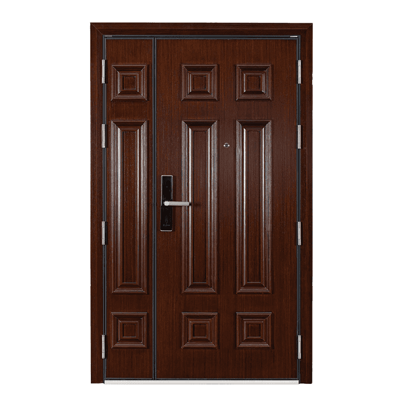 80 lace frame-pro steel-wood sixty-six (buckle) wood-open steel-wood armored entry door