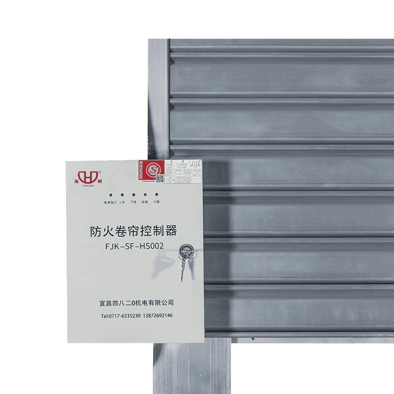 Special grade 3h inorganic folding inorganic fabric fire-resistant rolling shutter door-galvanized angle steel 2mm