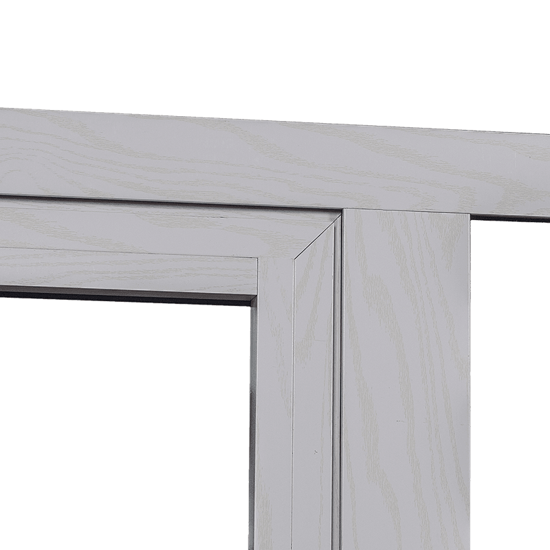 Removable spray-coated thermal break aluminum fireproof window