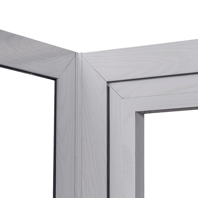 Removable spray-coated thermal break aluminum fireproof window