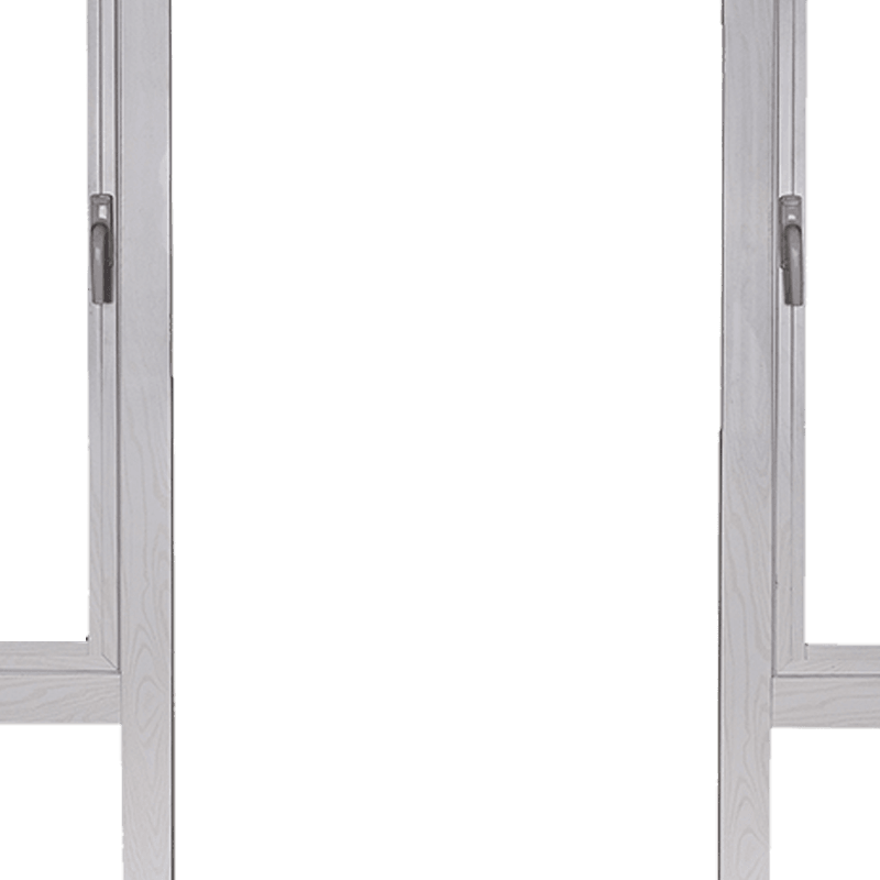 Removable spray-coated thermal break aluminum fireproof window