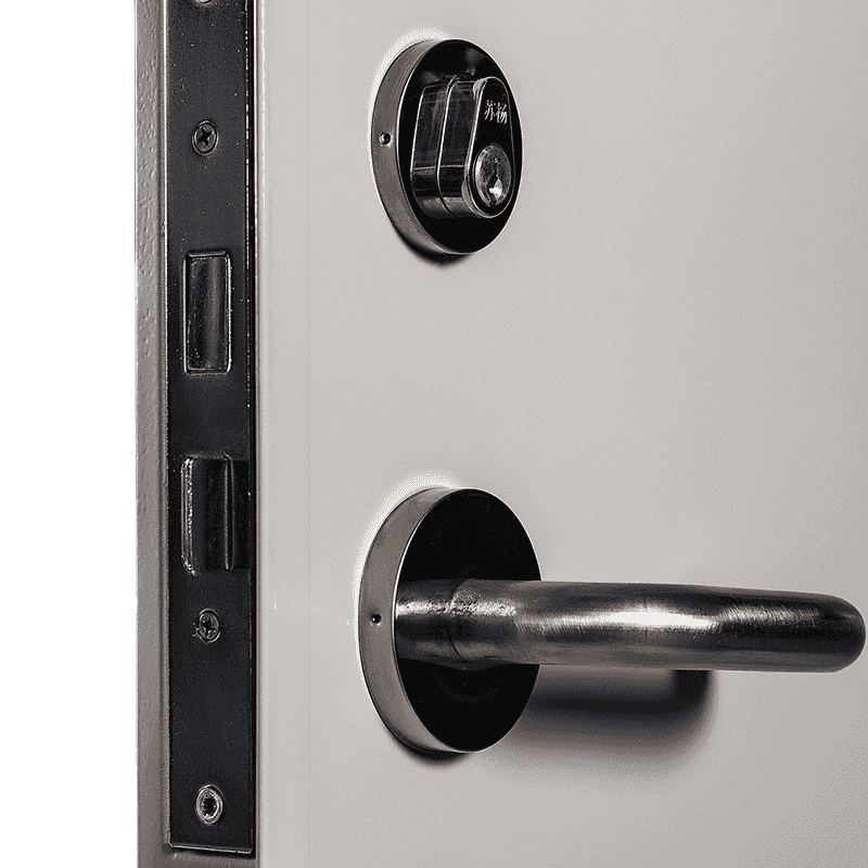 50 square frame flat plate spray steel public area fire door