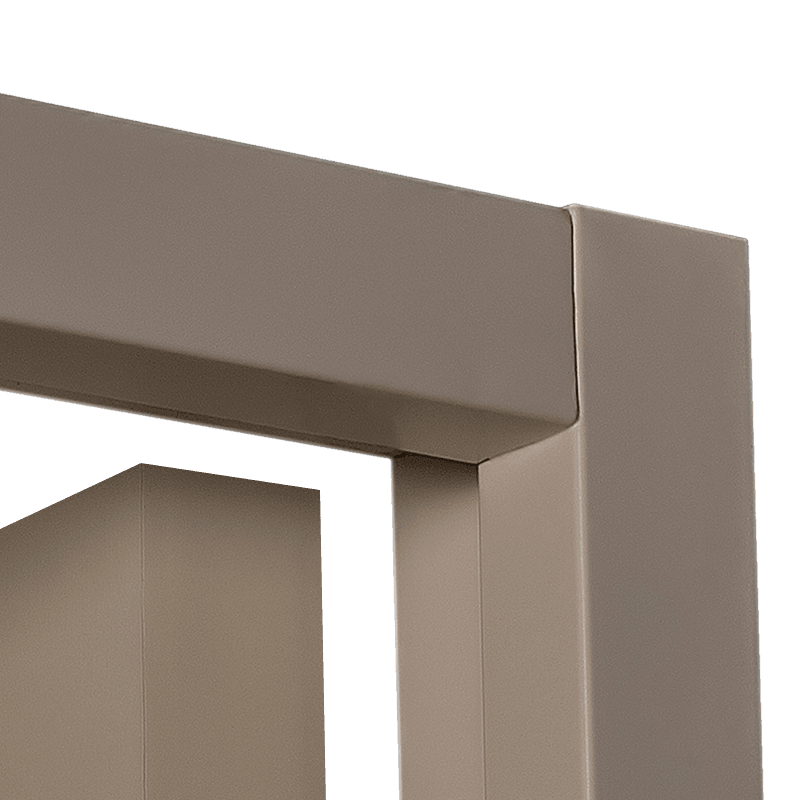 50 steel frame wooden fan flat frame flat paint free board steel and wood composite public area fire door