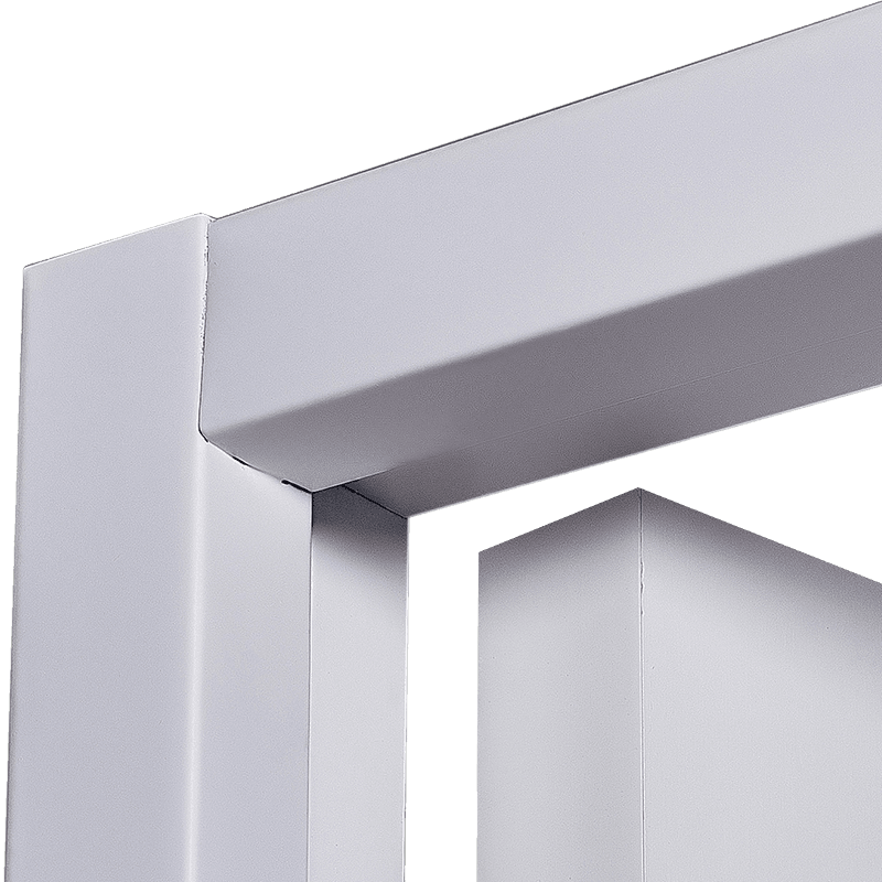 40 steel frame wooden fan flat frame flat paint free board steel and wood composite public area fire door
