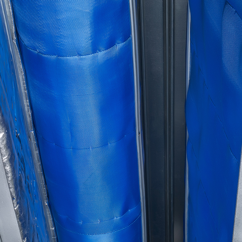 Special grade 3h inorganic fabric fire-resistant rolling shutter door-galvanized angle steel 3mm