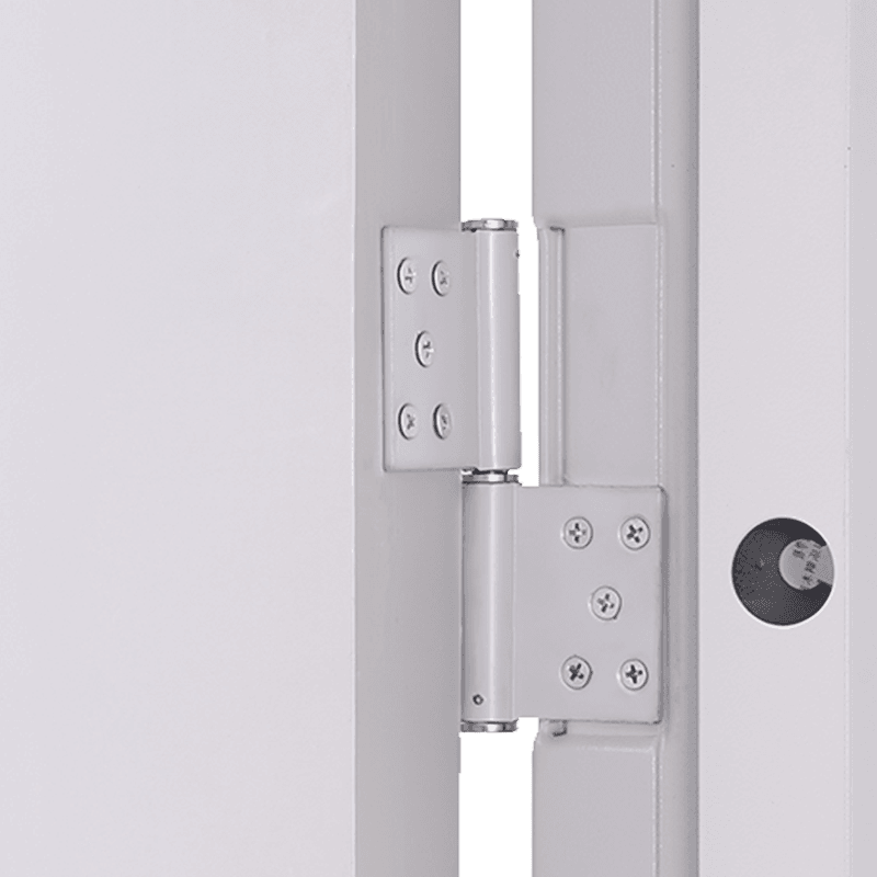 40 steel frame wooden fan flat frame flat paint free board steel and wood composite public area fire door