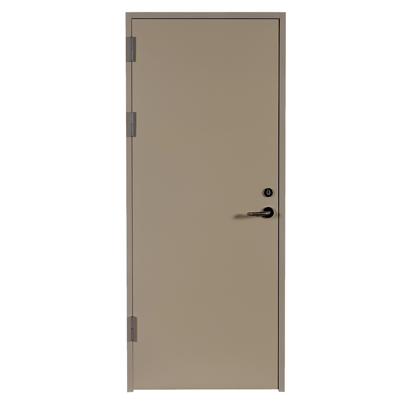 50 steel frame wooden fan flat frame flat paint free board steel and wood composite public area fire door