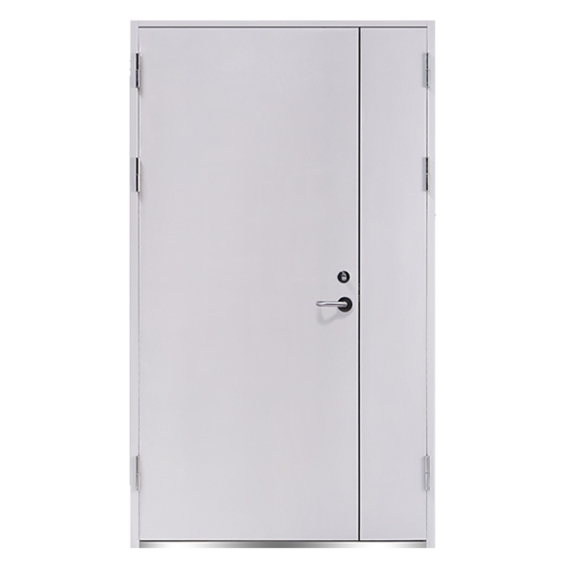 50 steel frame wooden fan flat frame flat paint free board steel and wood composite public area fire door